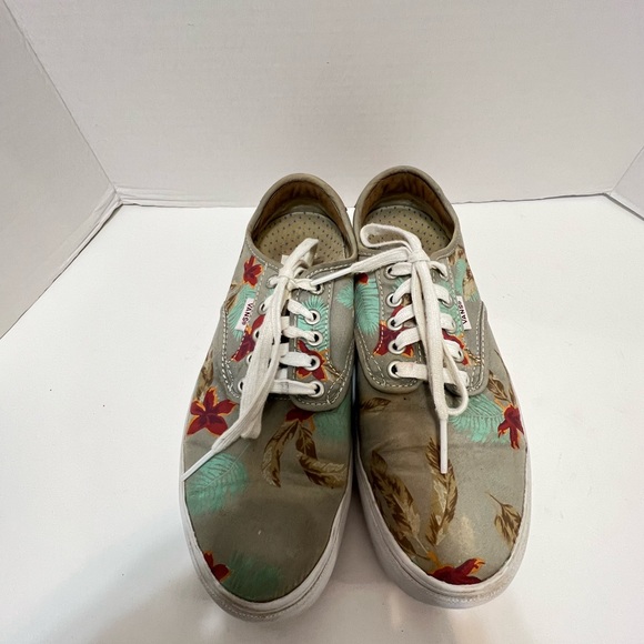 Vans Chima Ferguson Sydney Pro Limited edition gray floral pattern EC sz 8 - Picture 7 of 12